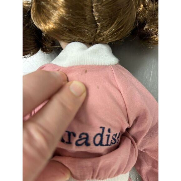 Paradise Galleries Little Sports Coll. ALEX 14" Porcelain Doll with A Stand. - Picture 5 of 5